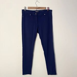 J. McLaughlin Blue Knit Stretch Pants Size 6